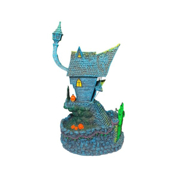 Nightmare Before Christmas Jack Skellingtons House Disney Hawthorne Village - Picture 6 of 8